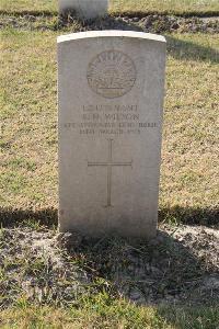 Ismailia War Memorial Cemetery - Wilson, Edward Henry